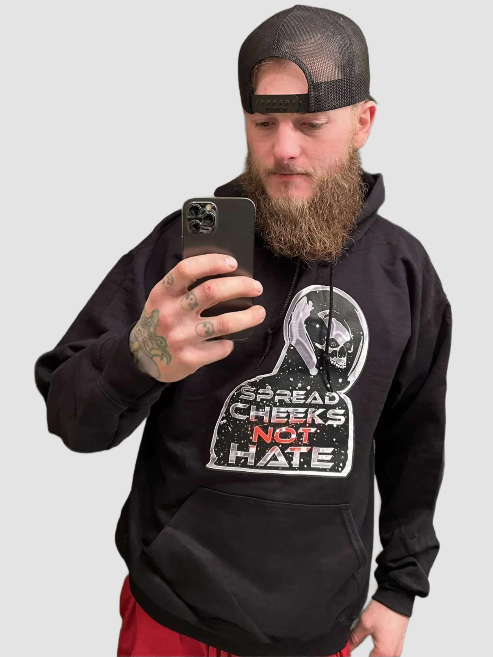 Spread Cheeks NOT Hate Hoodie product image (3)