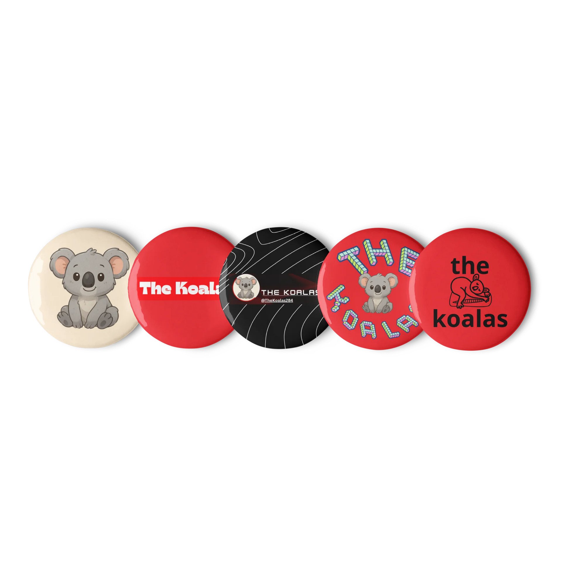 The Koalas Pin badge Set product image (1)