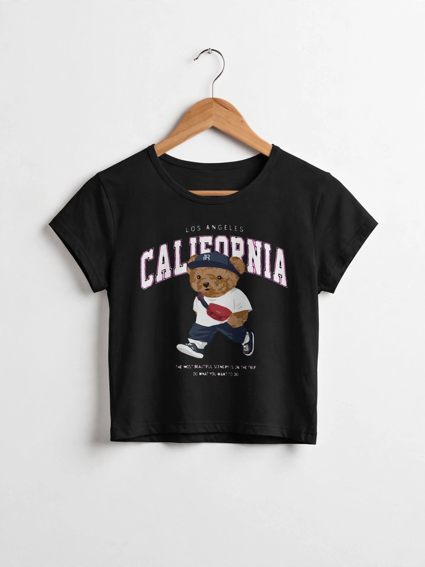 Cute California Bear T-Shirt – Adorable West Coast Teddy Bear Graphic product image (9)