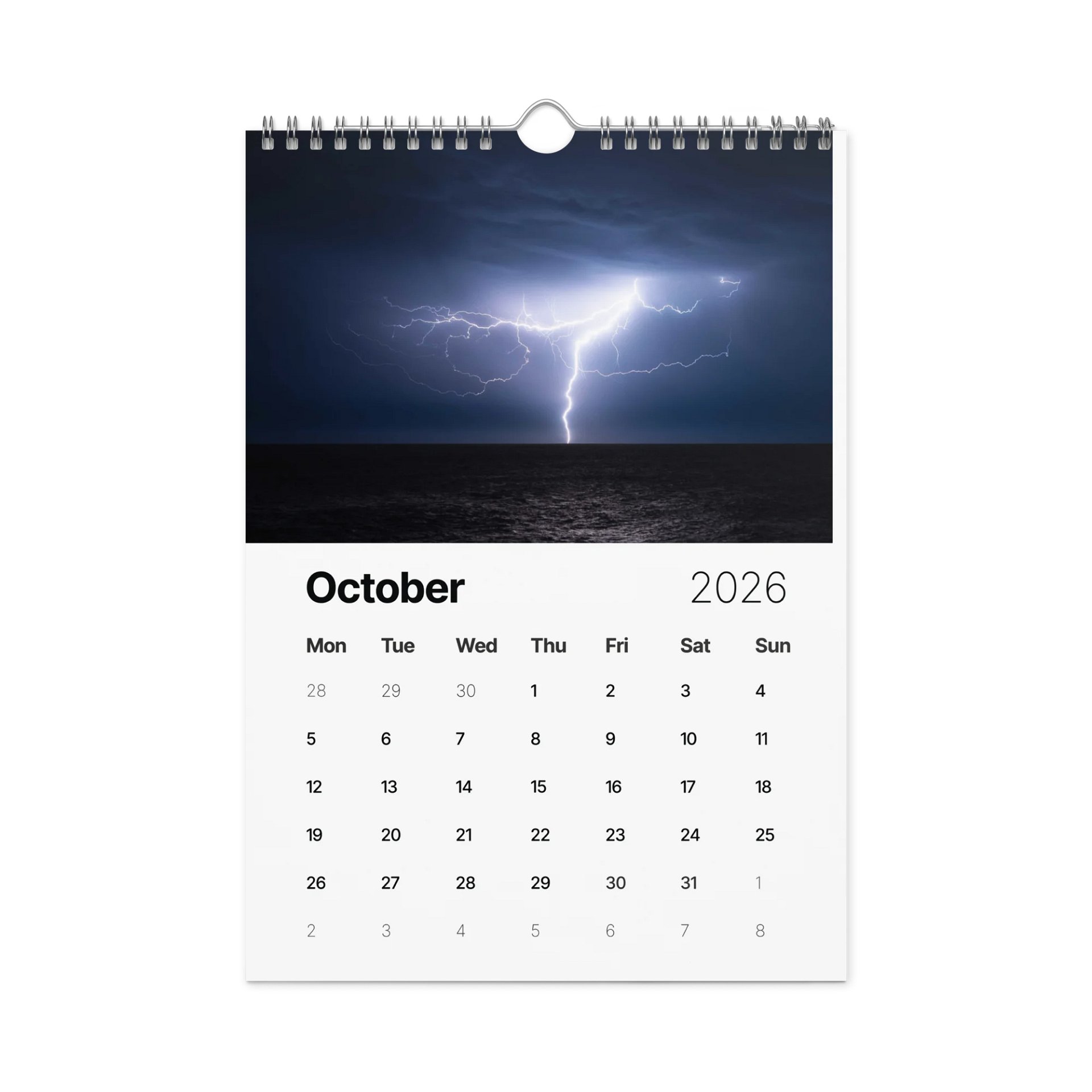 CALENDRIER 2026 ( EN / US ) product image (12)