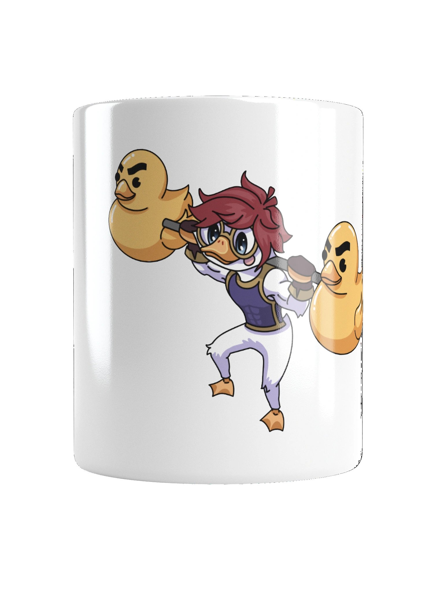 Working Out With Duck Mug product image (1)