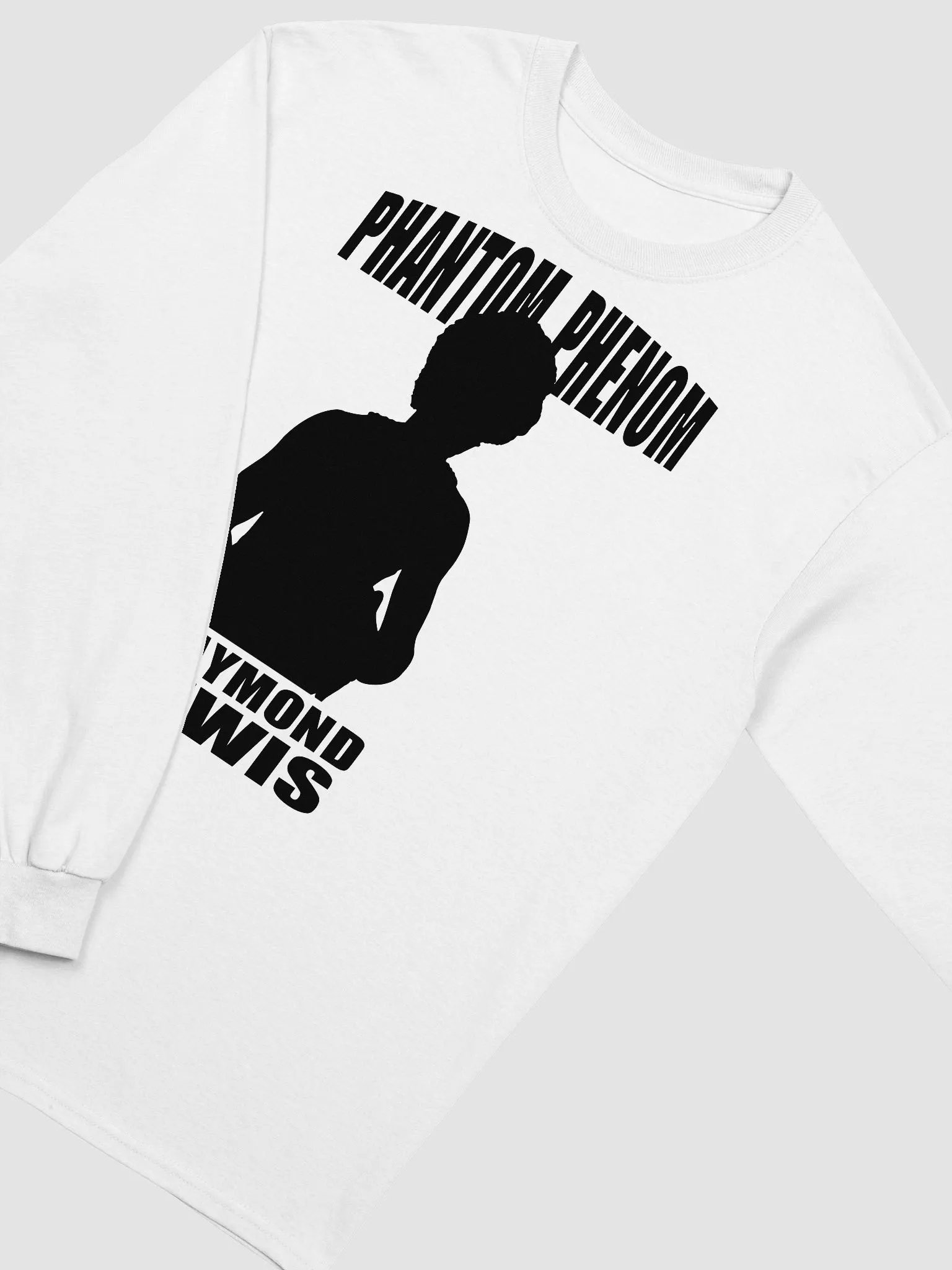 Raymond Lewis Phantom Silhouette Long Sleeve T-shirt product image (27)