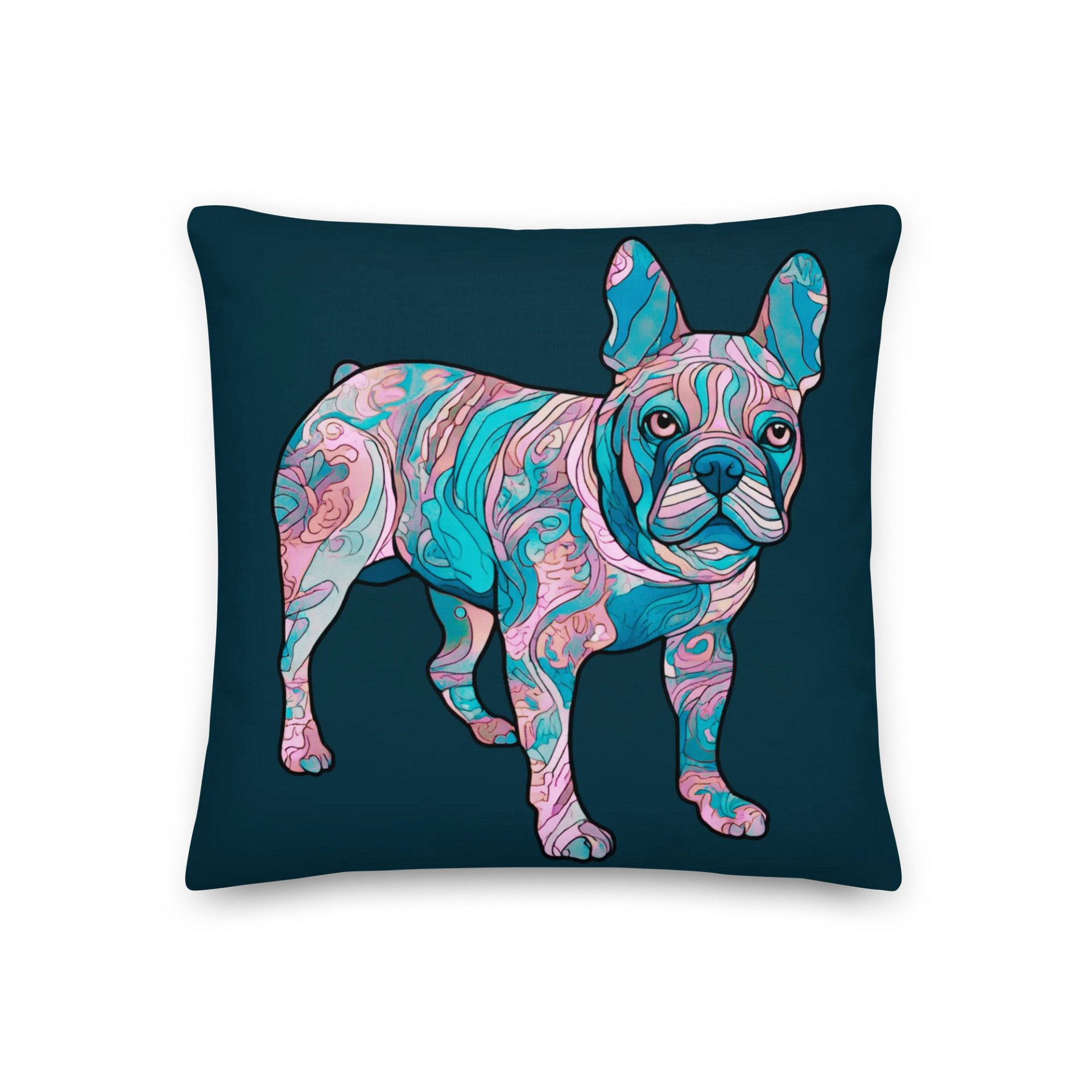 Groovy Frenchie #2 - Pillow product image (1)