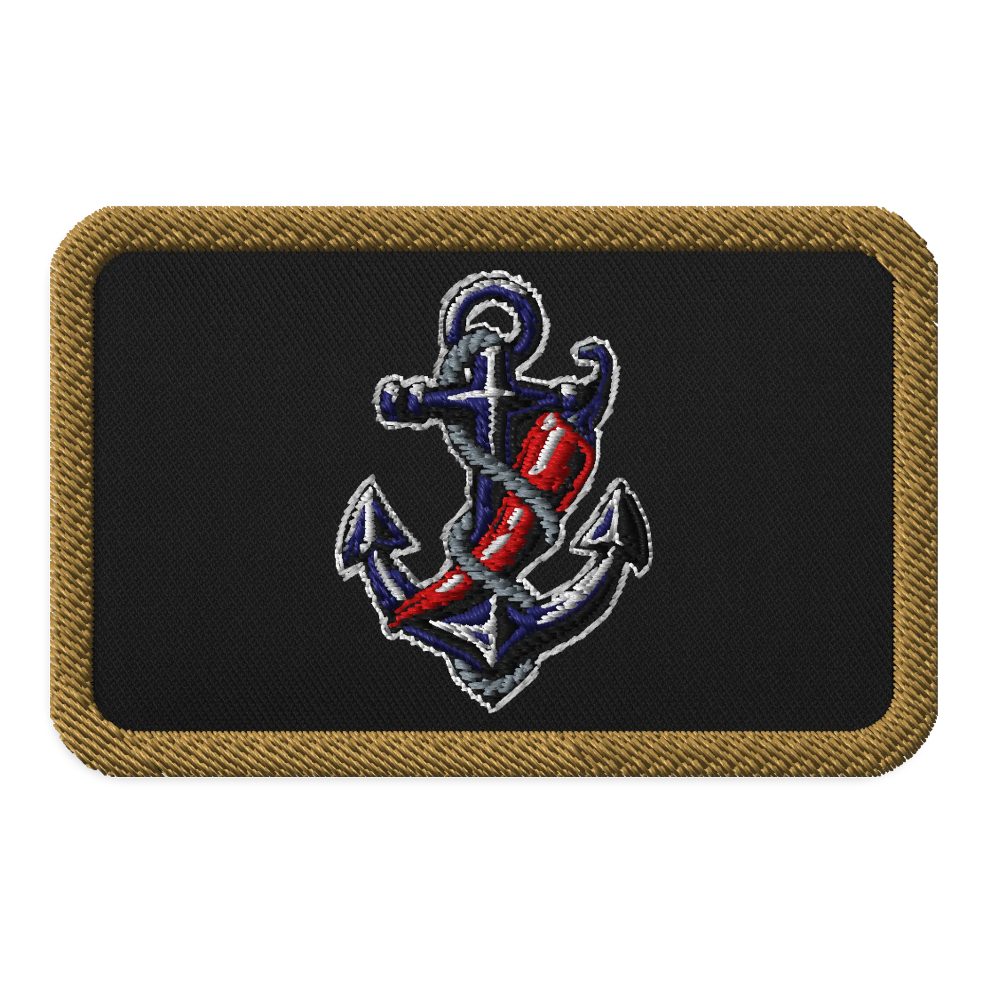 Embroidered Navy Supporter Patch product image (1)