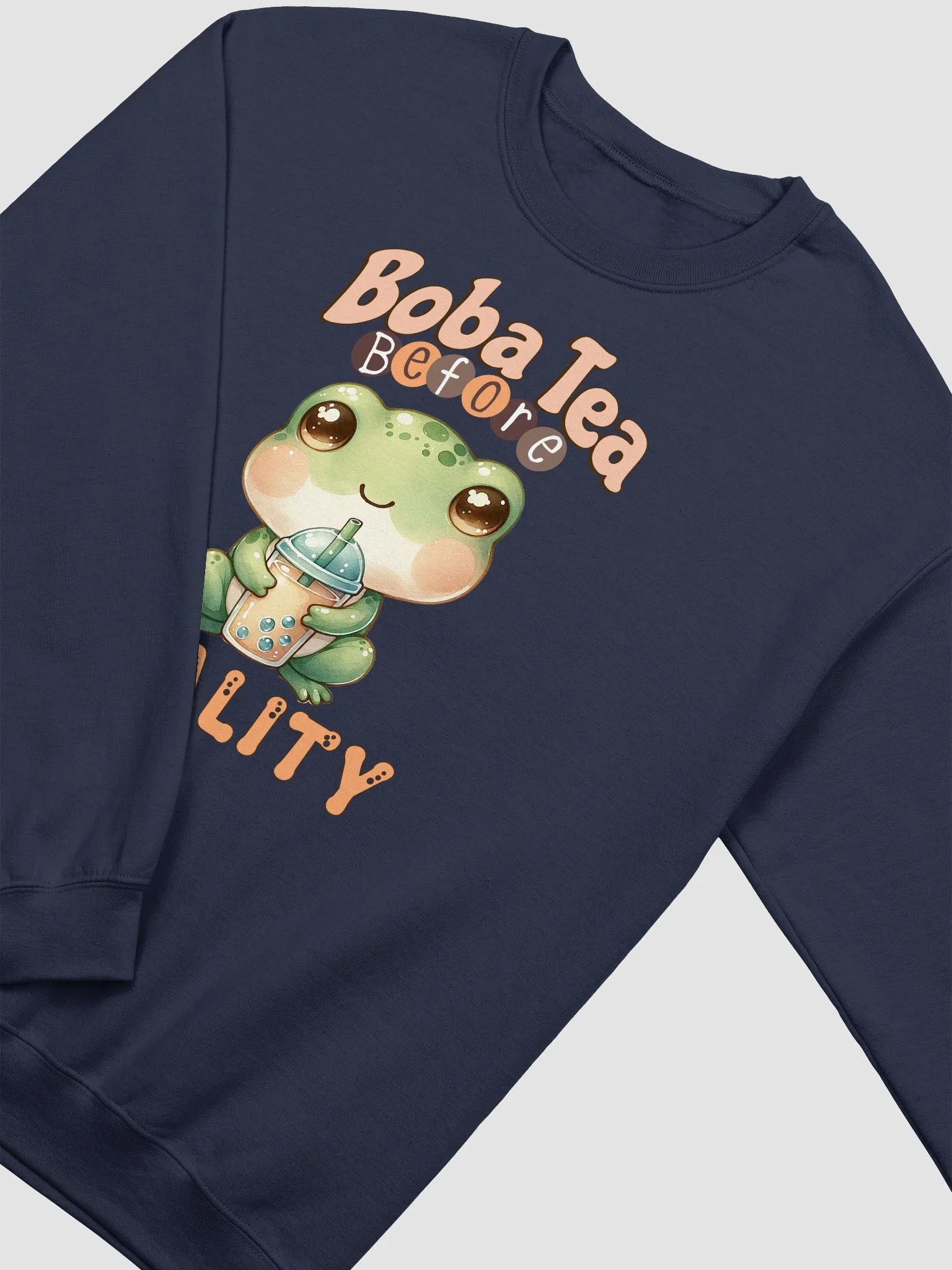 Boba Frog Sweatshirt product image (35)