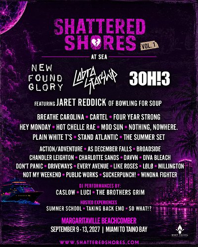 💀🚢 We’re headed to the inaugural sailing of @shatteredshores Cruise!

September 9 to 13, 2027, sailing from Miami to Taino Ba...