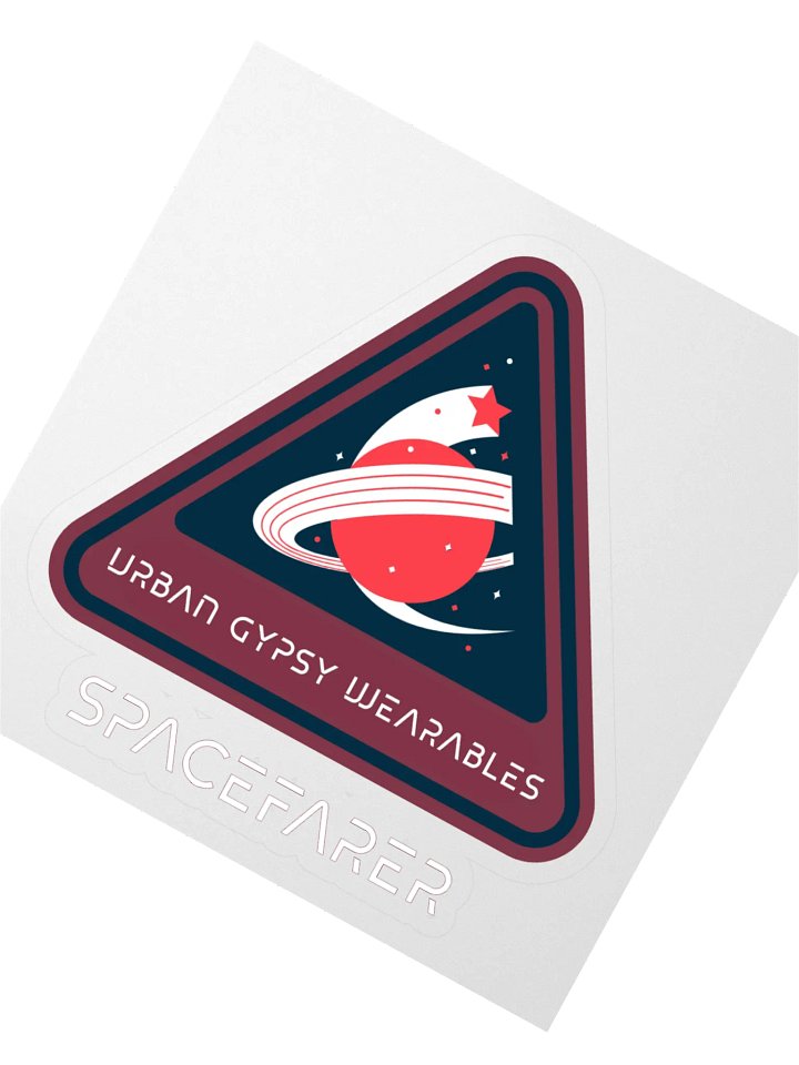 Spacefarer Kiss Cut Stickers product image (2)