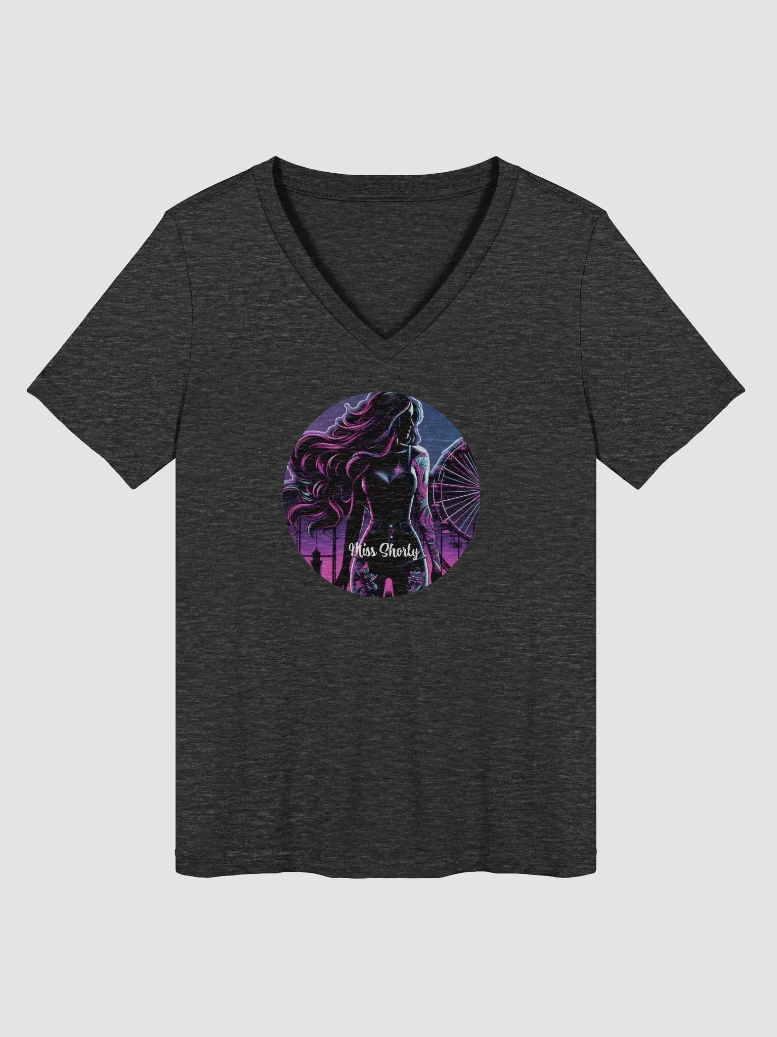 Bold & Mysterious V Neck Tee product image (1)