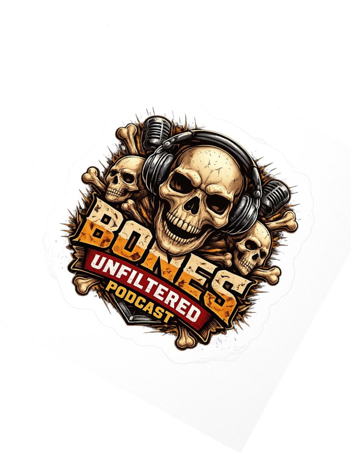 Bones Unfiltered Podcast Sticker product image (2)