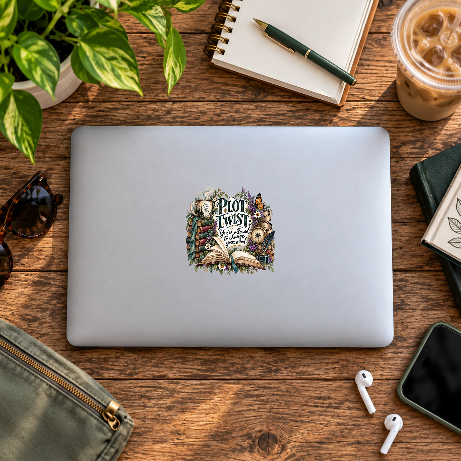 Plot Twist Vinyl Decal product image (1)
