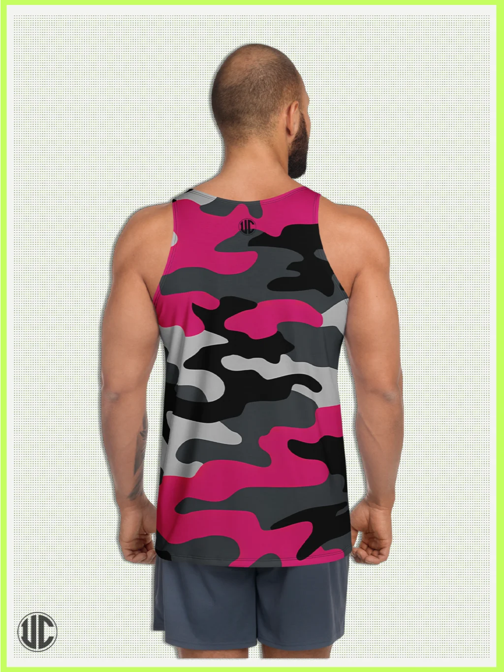 Savage Pink Camo – Men’s Tank Top product image (2)