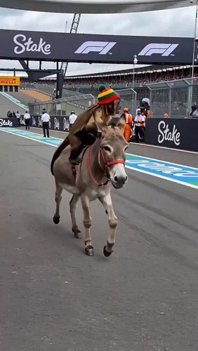 Caught me at F1 🏎️🏁 #f1 #race #miami #jahmunkey #ai