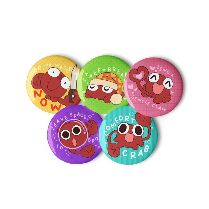 Comfort Crab Buttons product image (2)