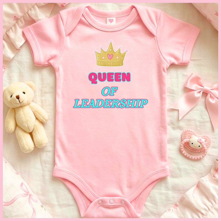 Queen of Leadership🩷Super Soft🪽Onesie🩷 product image (1)