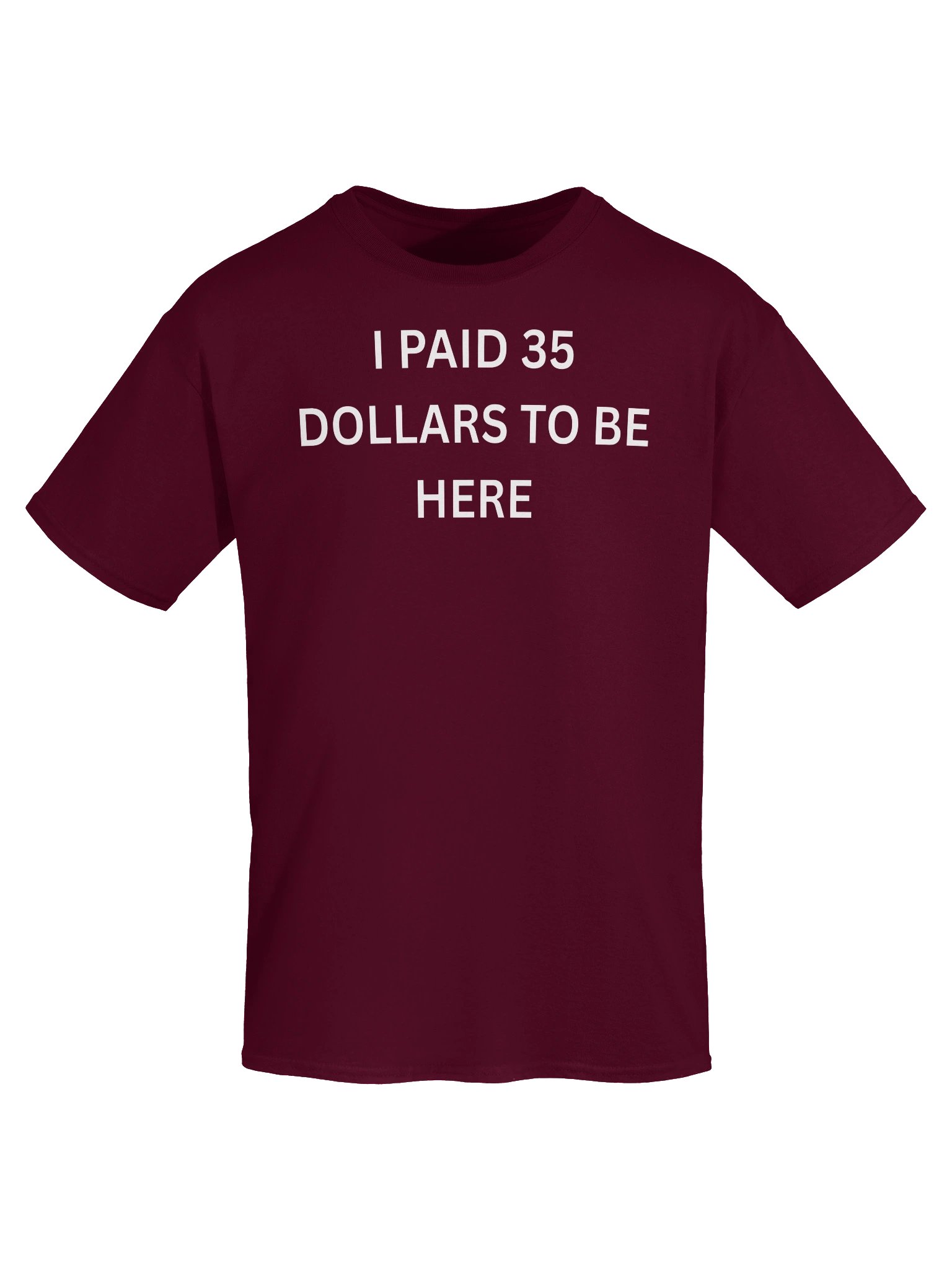 I PAID 35 TO BE HERE product image (5)