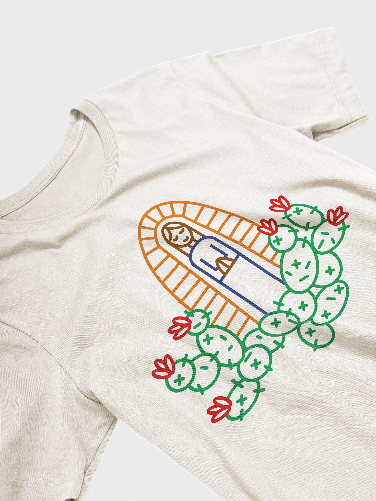 Minimalist Virgin of Guadalupe T-shirt product image (9)