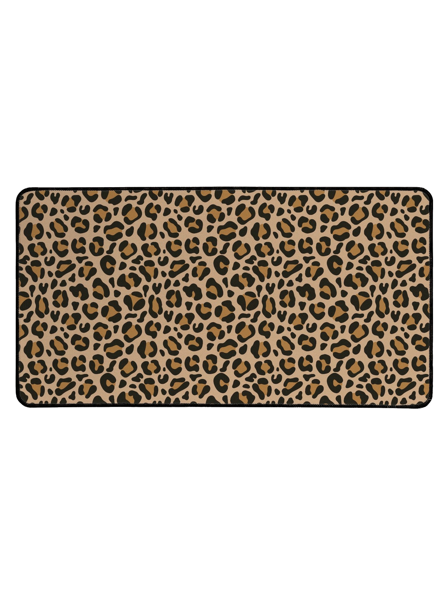 Stylish Custom Leopard Print Desk Mat for Your Workspace product image (1)