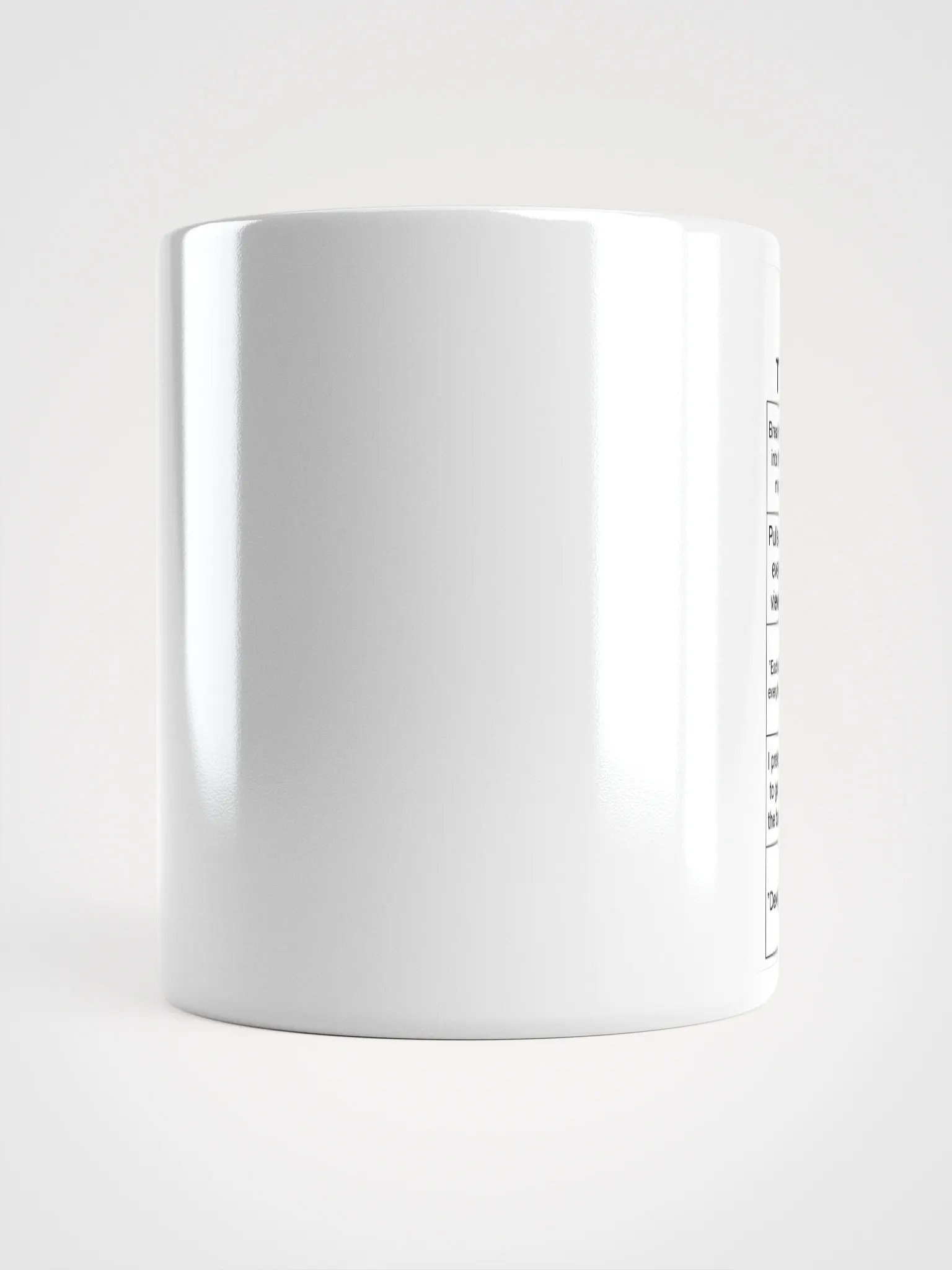 Scammer Bingo! White Glossy Mug product image (5)