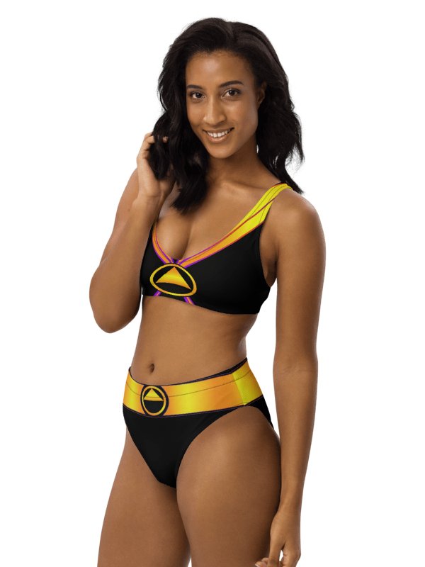 Cosmic Fusion High Waist Queen Design Bikini Set product image (2)