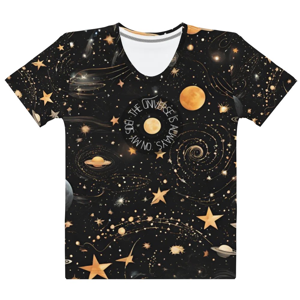 Cosmic Whimsy All-Over Print Women's Tee product image (9)