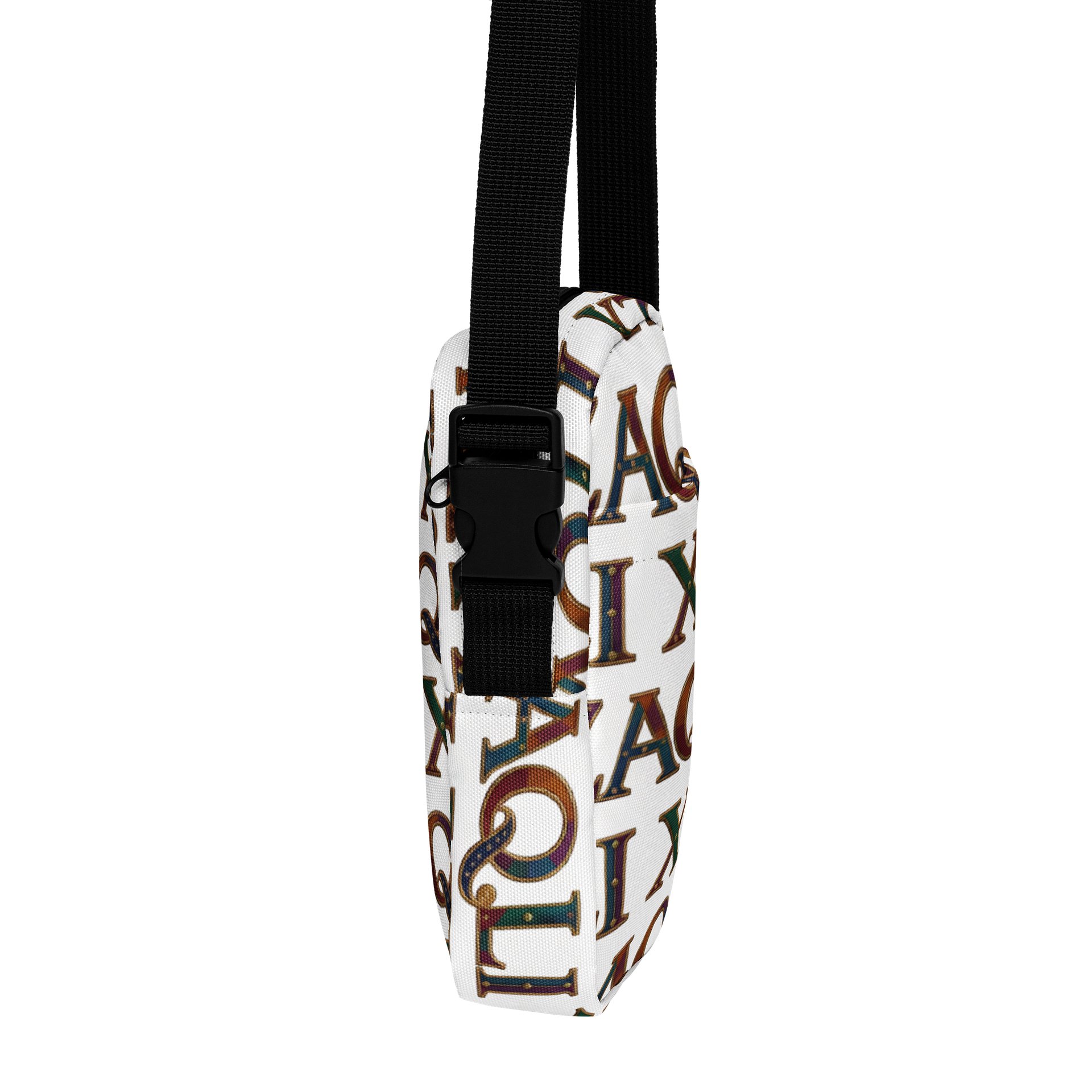 XZAQLI Ivory Monogram Utility Crossbody Bag product image (7)