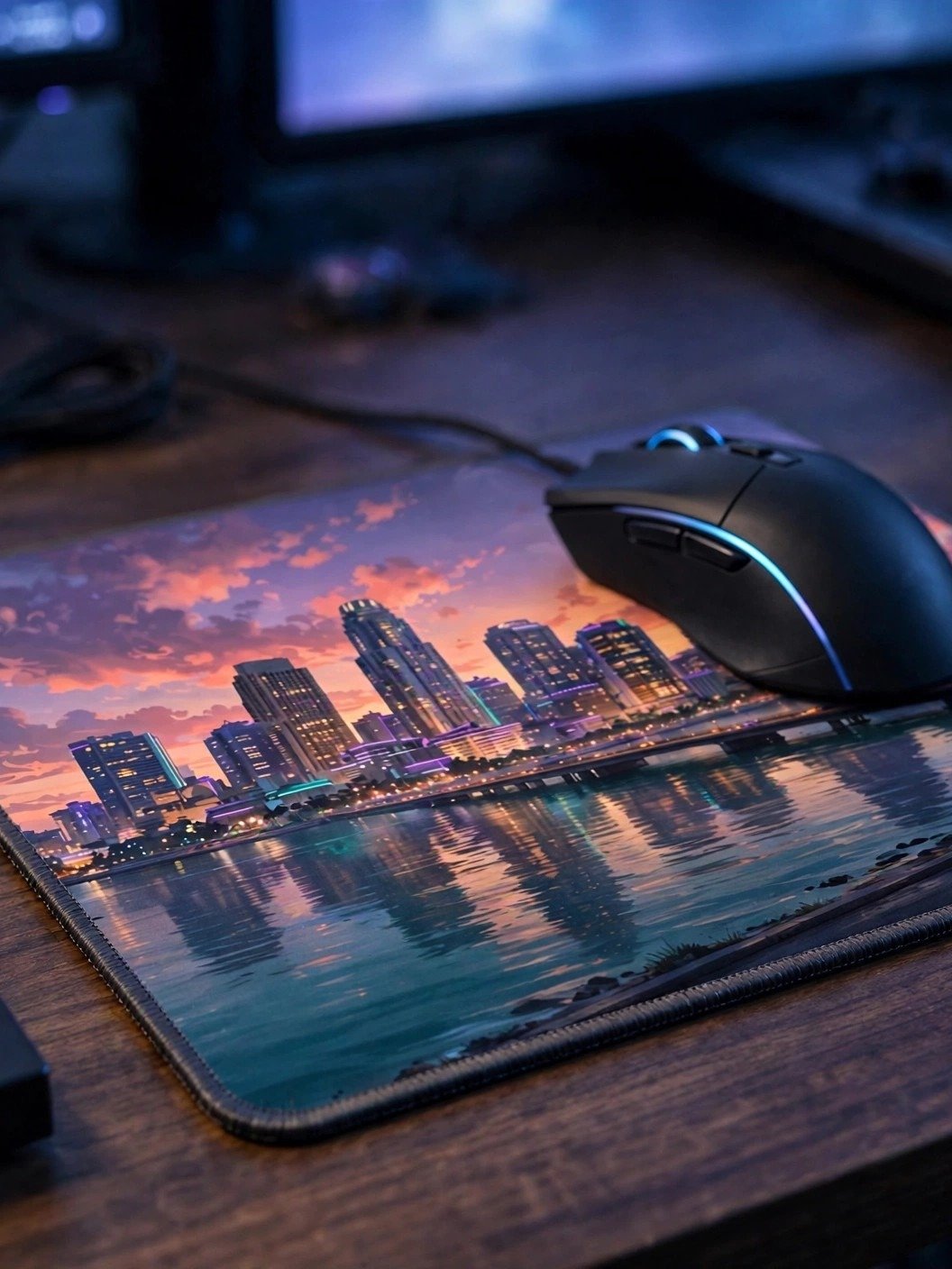 Skyline Dusk — Mouse Pad product image (2)