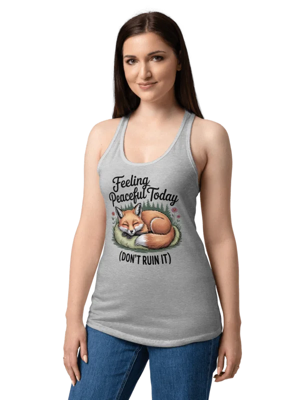 Feeling Peaceful Human Design Manifestor Tank Top product image (3)