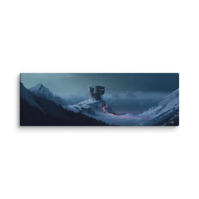 canvas wall art (enlarged panoramic)