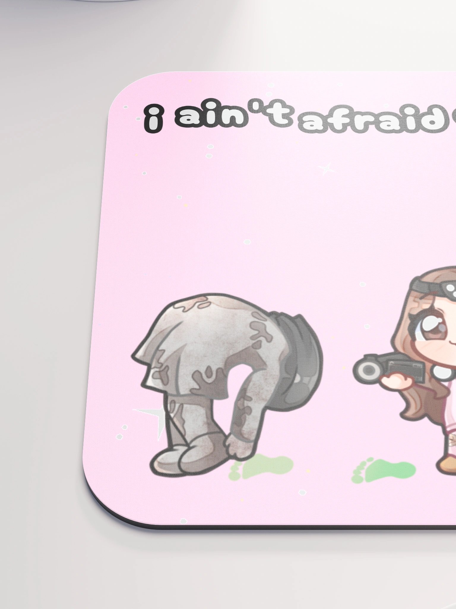 Pink Spooky Mouse Pad product image (7)