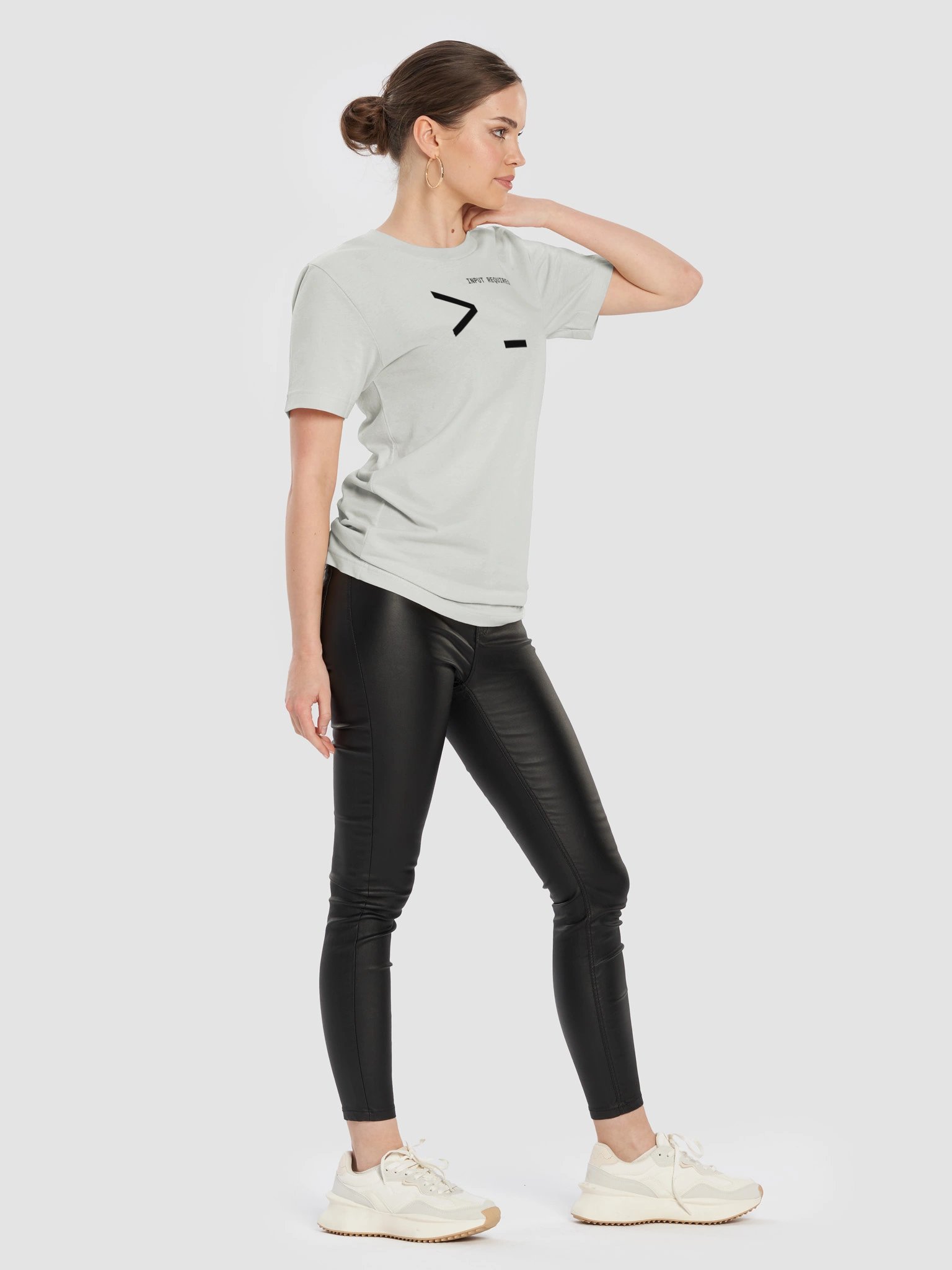 INPUT REQUIRED Minimalist T-shirt product image (47)