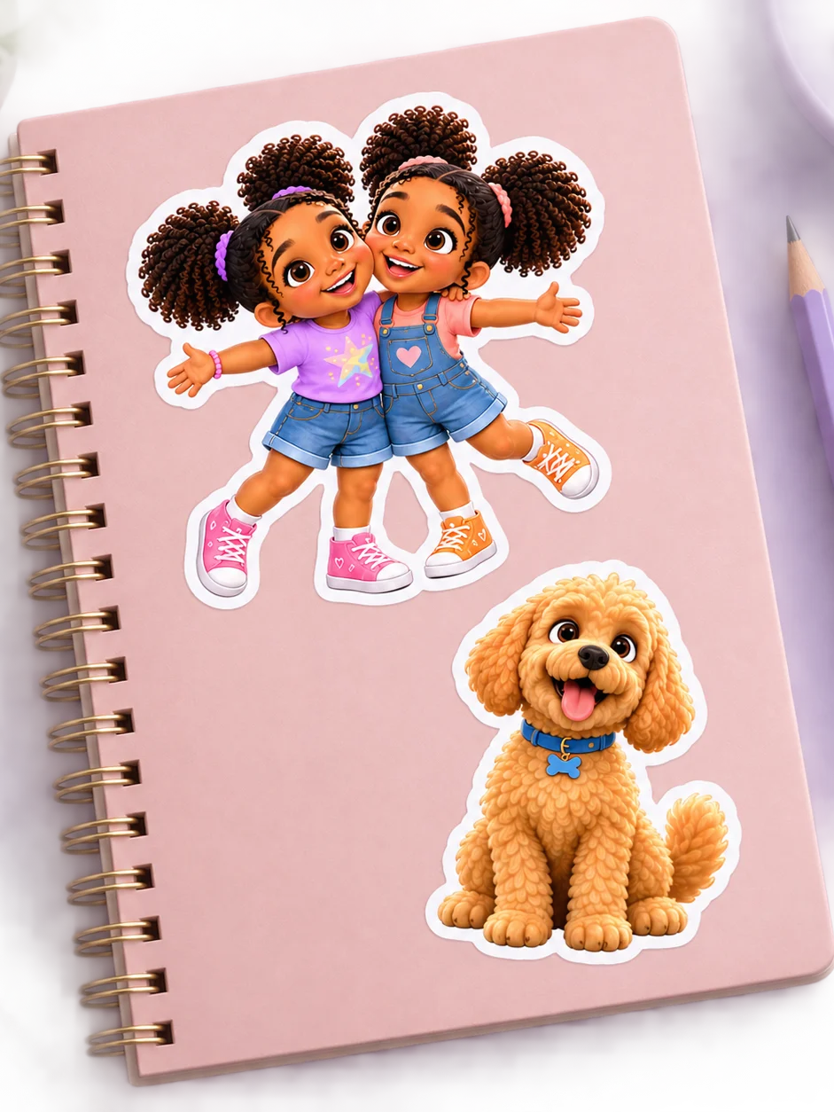Kenni, Maddi & Biscuit Adventure Sticker product image (2)