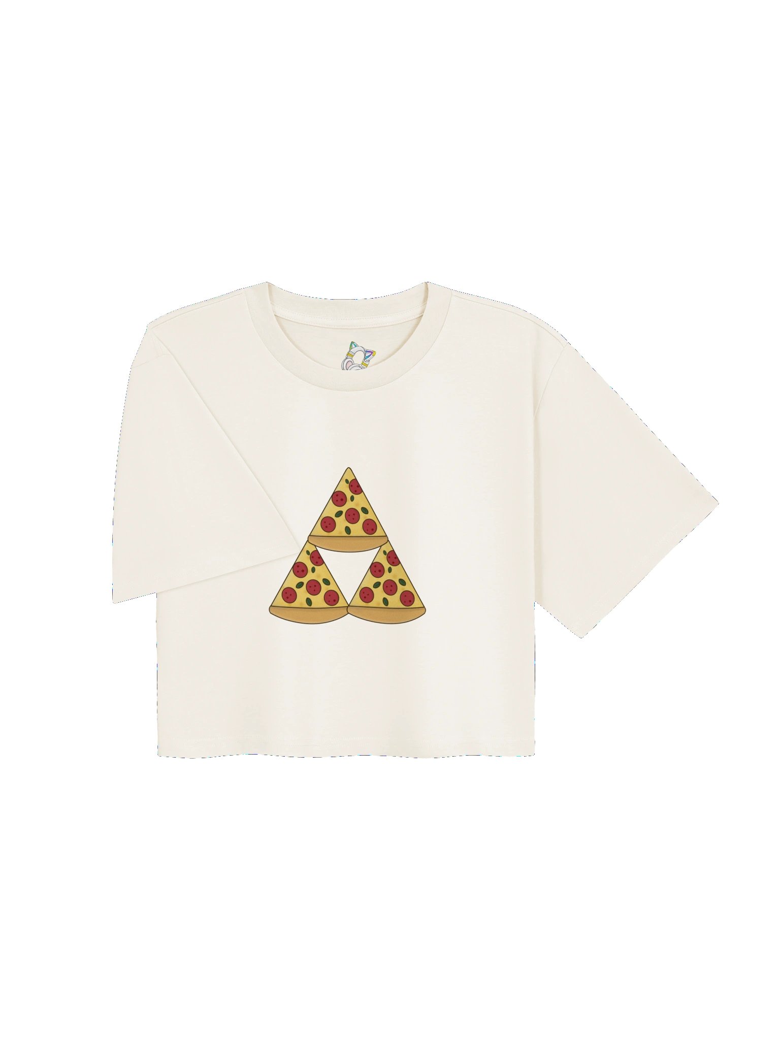 Triforce of Pizza Crop Top product image (13)