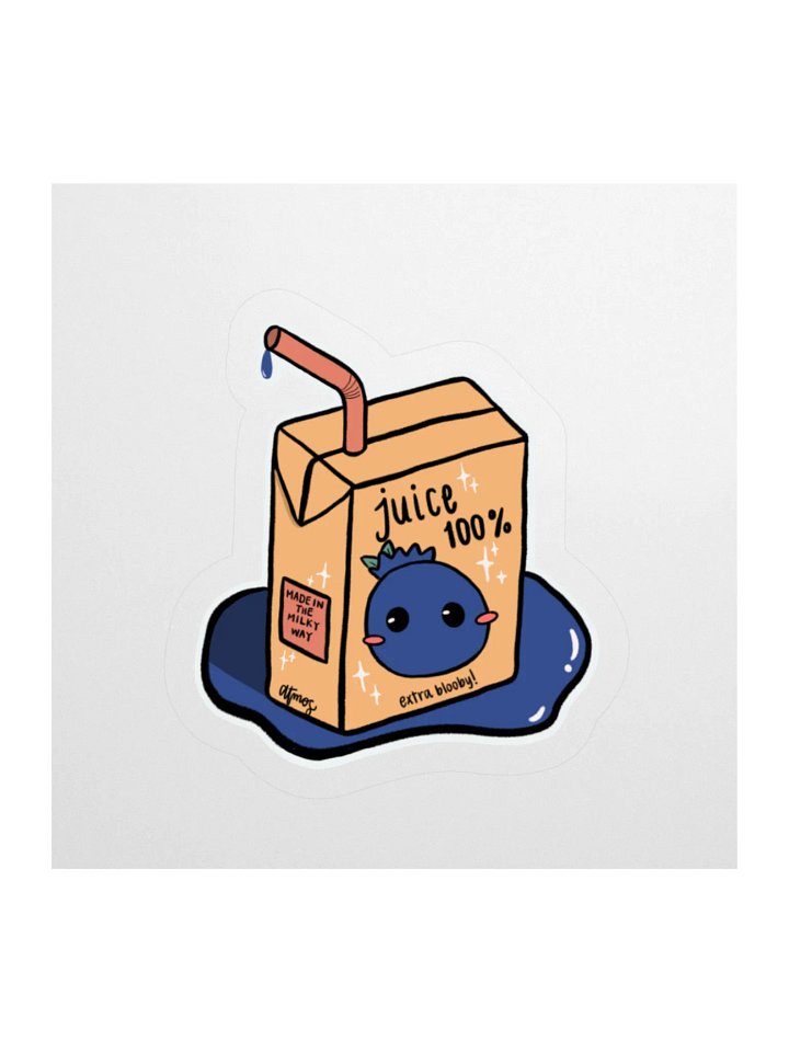 Bloob Juice Box Kiss Cut Stickers product image (1)
