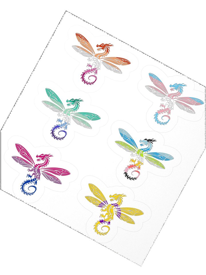 Dragon Fly Creations Pride Sticker Set 1 product image (2)