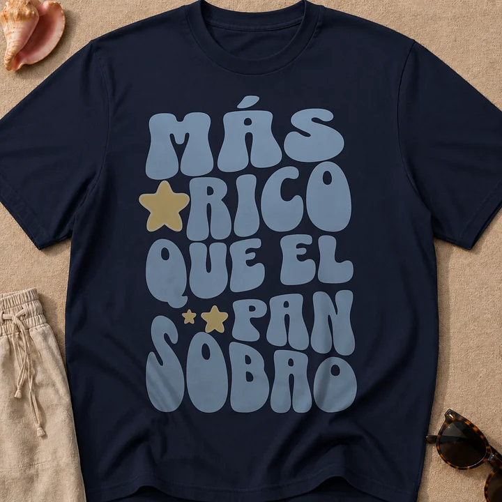 Más Rico Que el Pan Sobao Camiseta Unisex product image (1)