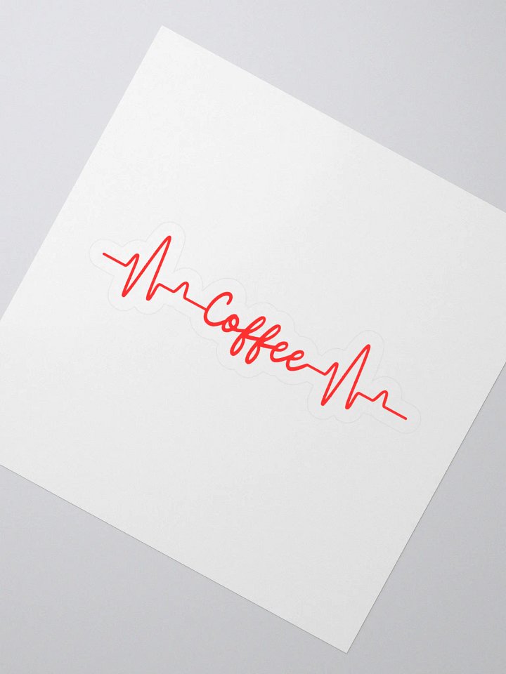 Coffee Heartbeat Sticker product image (2)