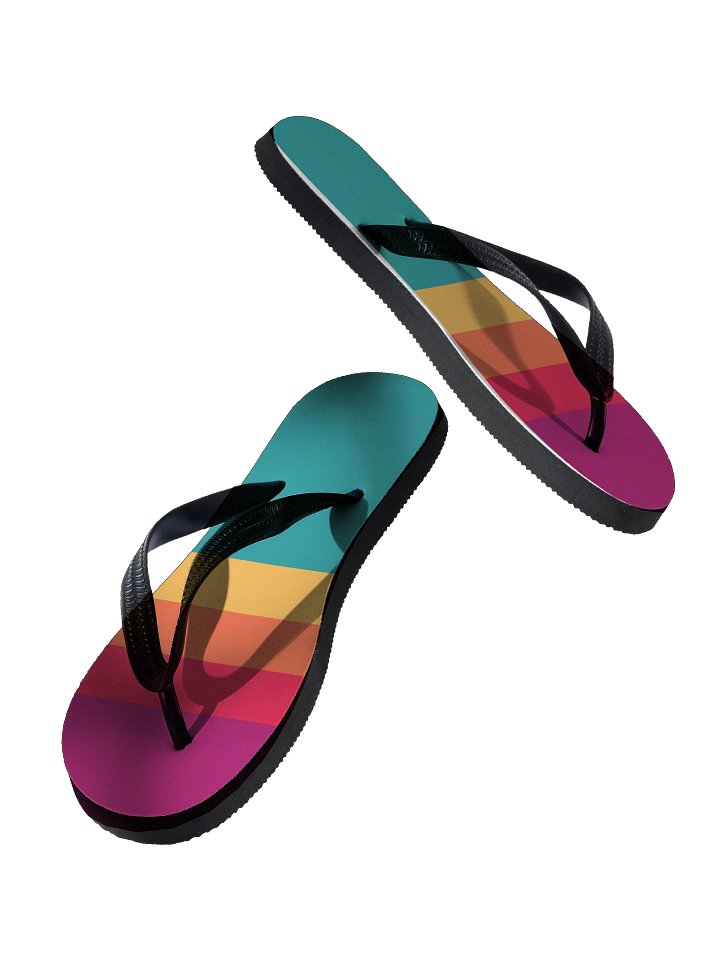 Rainbow Bliss Flip-Flops product image (2)