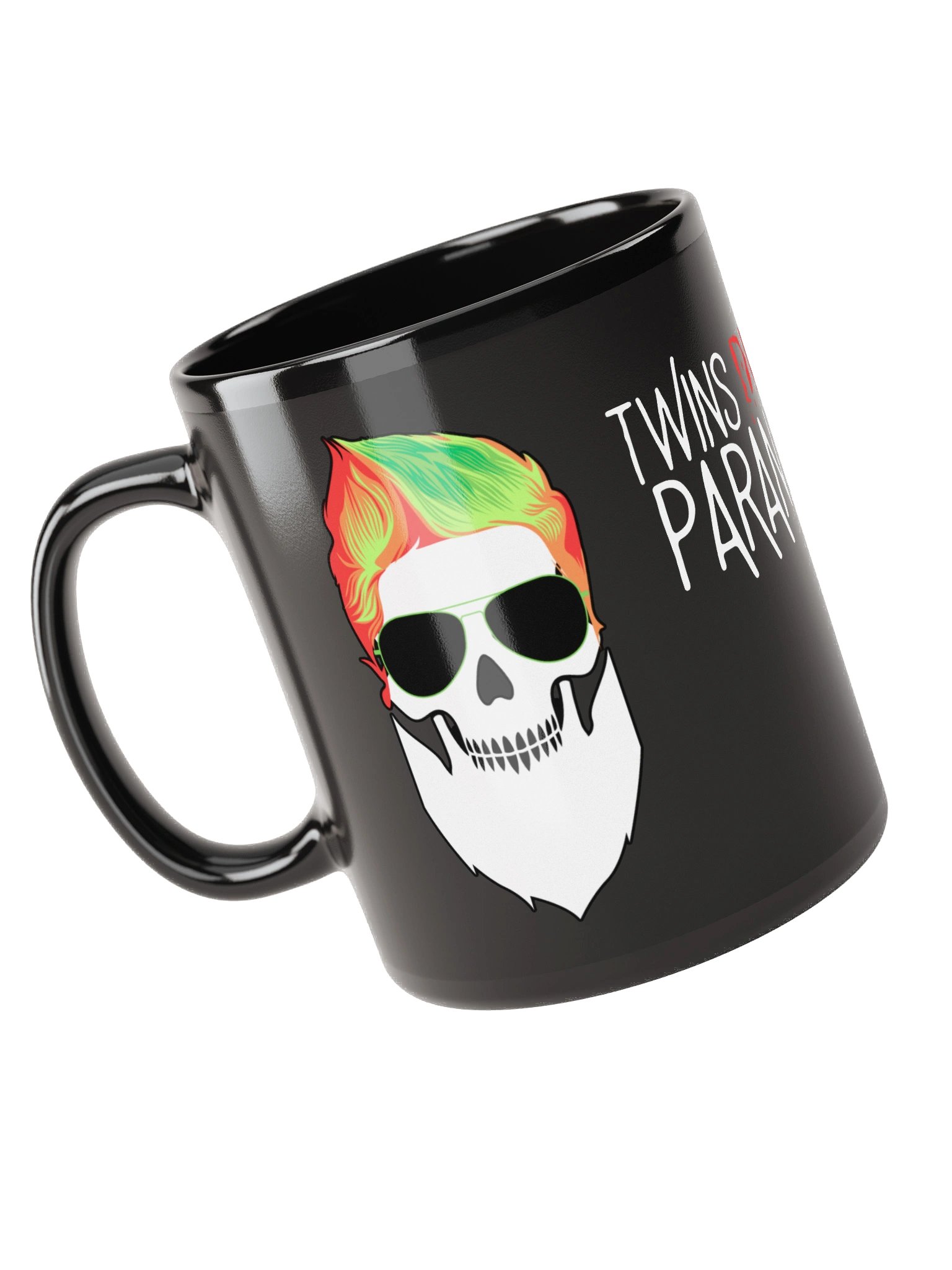 Twins Die Twice Paranormal Twin Skull Mug product image (3)