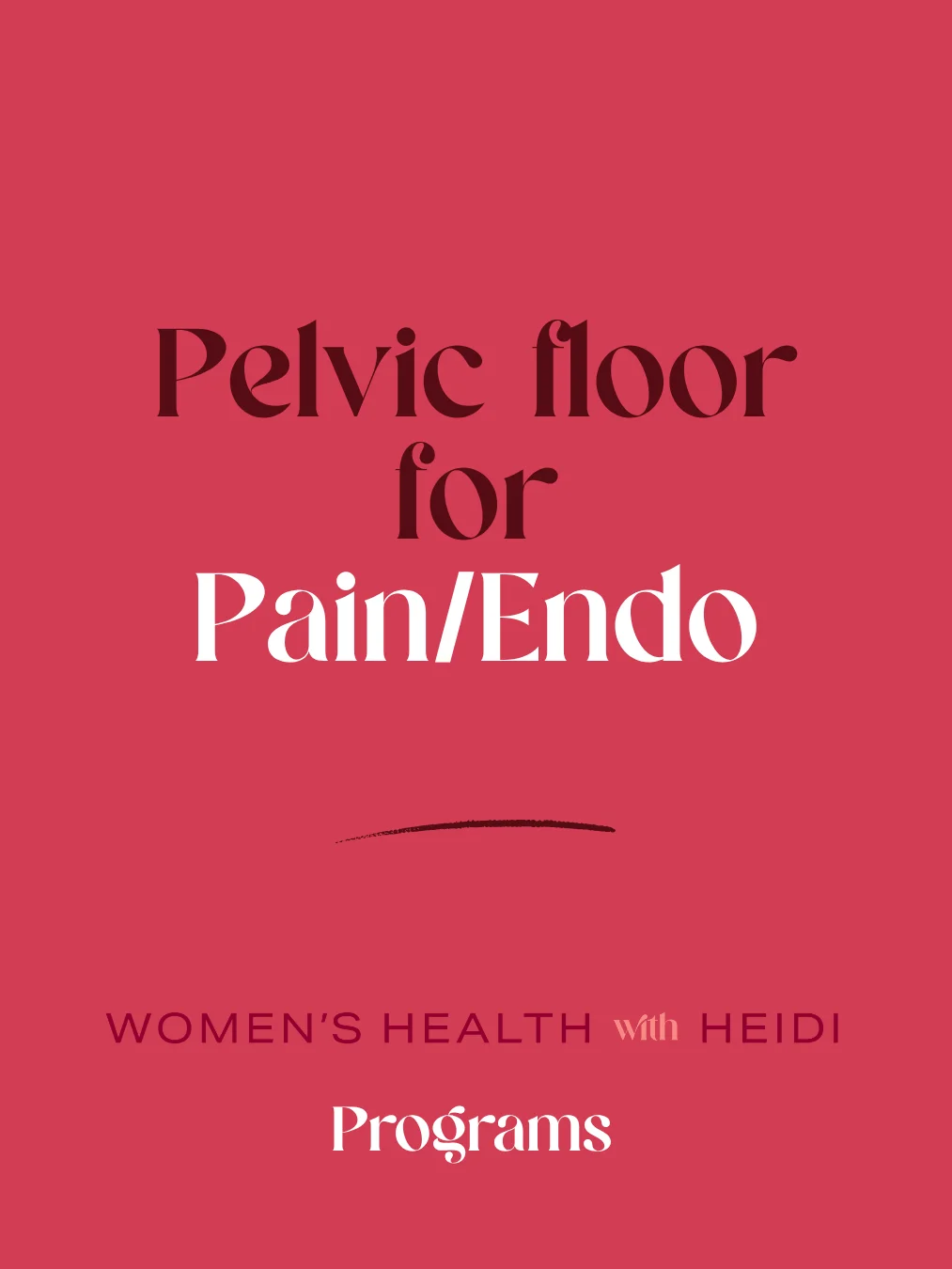 Pelvic floor for pelvic pain/endo product image (1)