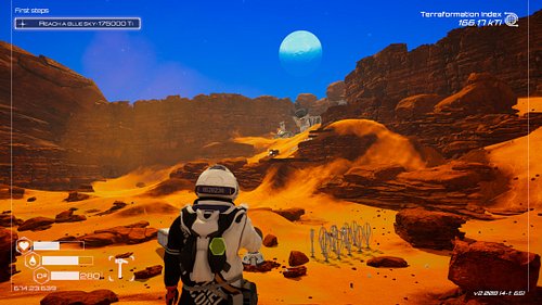Incredible chill, and lovely survival adventure with The Planet Crafter - https://twitch.tv/pixelbandits from 20:30 tonight.
...