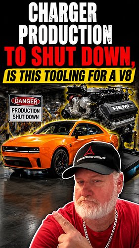 Charger production is shutting down, unifor sources and UAW Sources both confirm. Is this merely because of bad sales and car...