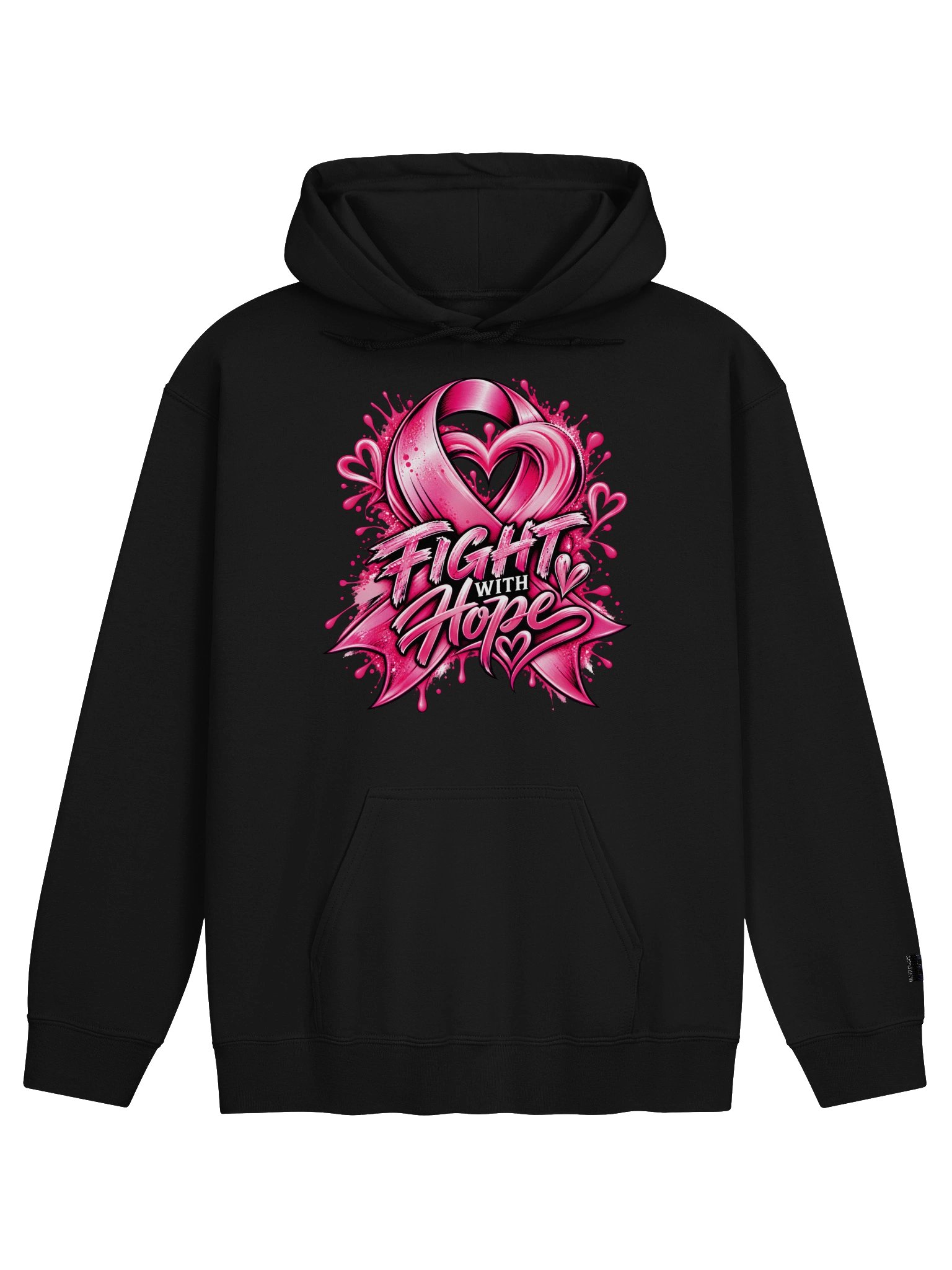 Blacktop Brand Breast Cancer Awareness Hoodie product image (6)