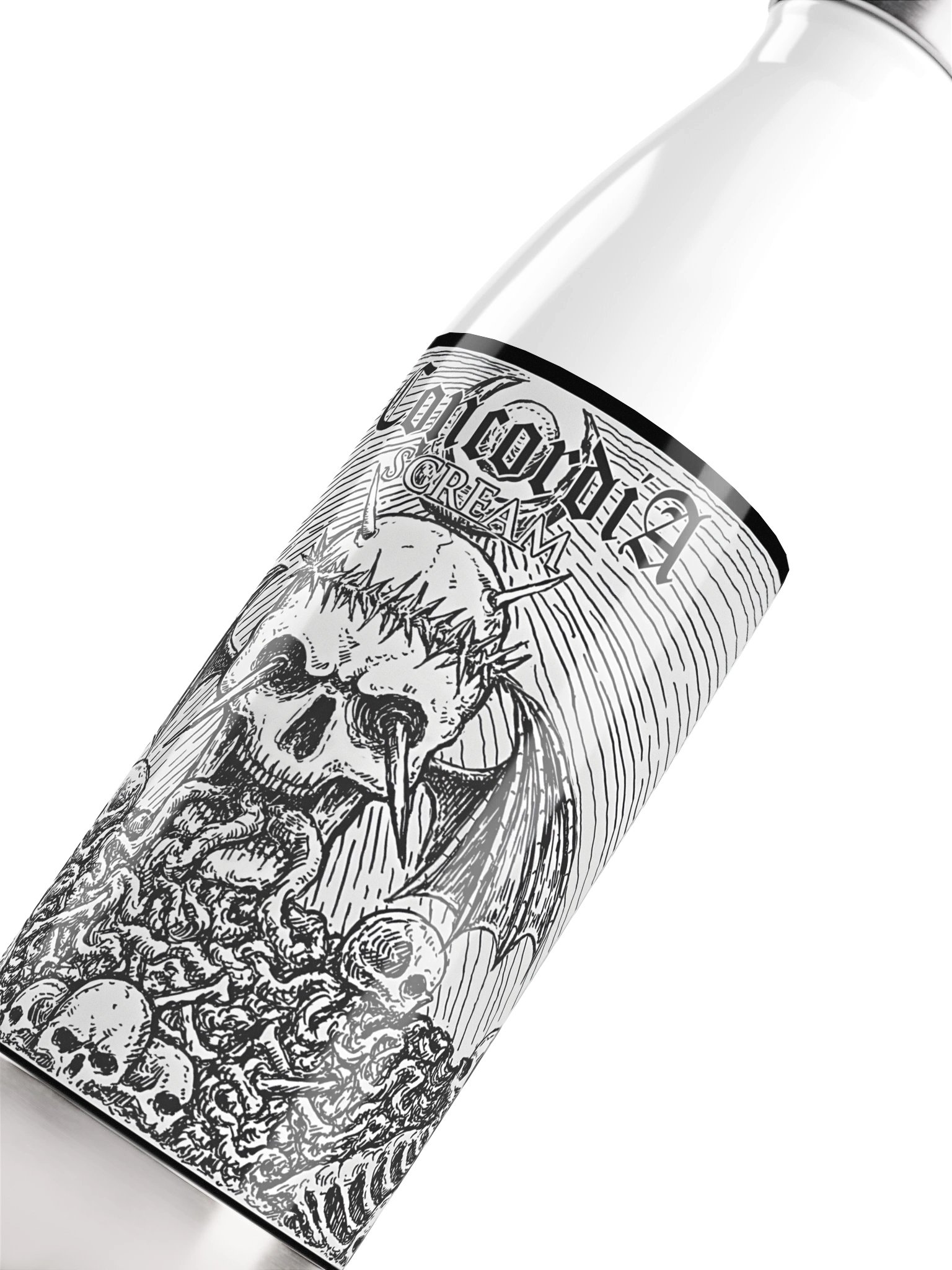 Steel bottle - Scream product image (5)