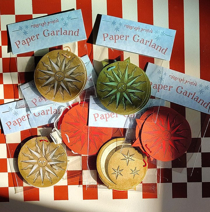 Riso Printed Paper Garland product image (2)