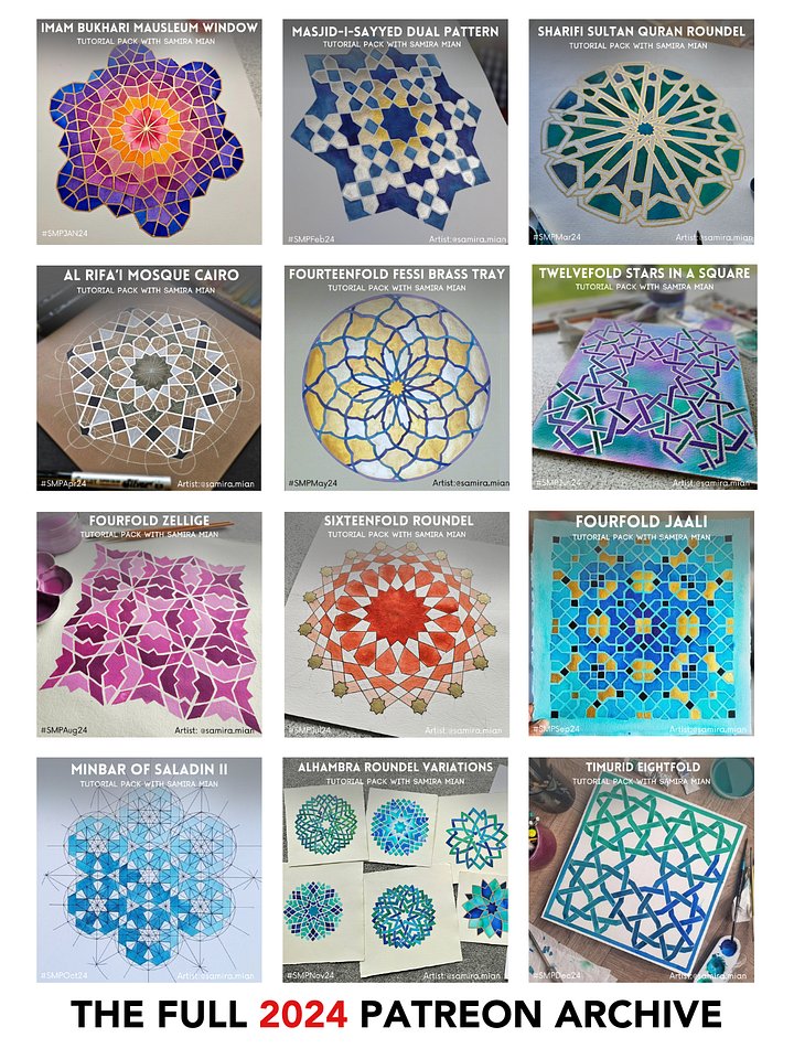 2024 All Twelve Tutorial Packs product image (1)