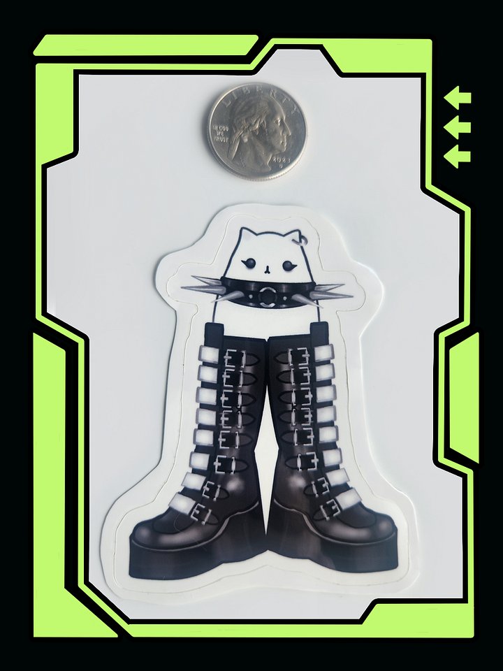 Goth Boot Jimmy Sticker product image (2)