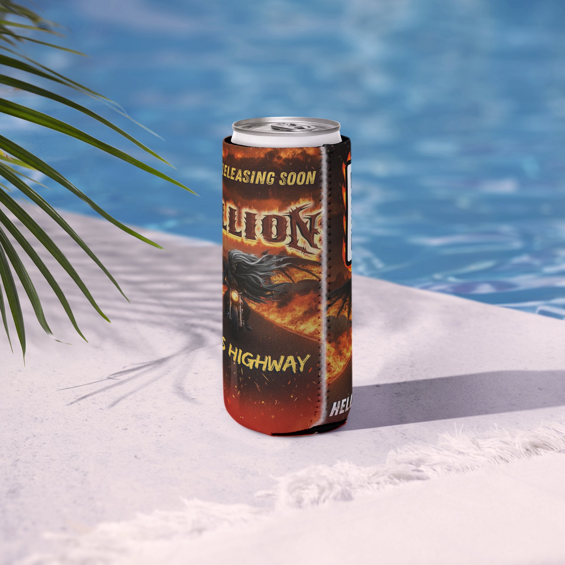 Hell's Highway Slim Can Cooler product image (6)