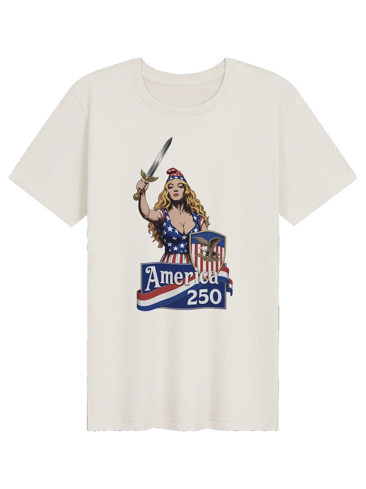 America 250 Patriotic Hero Tee - White product image (1)