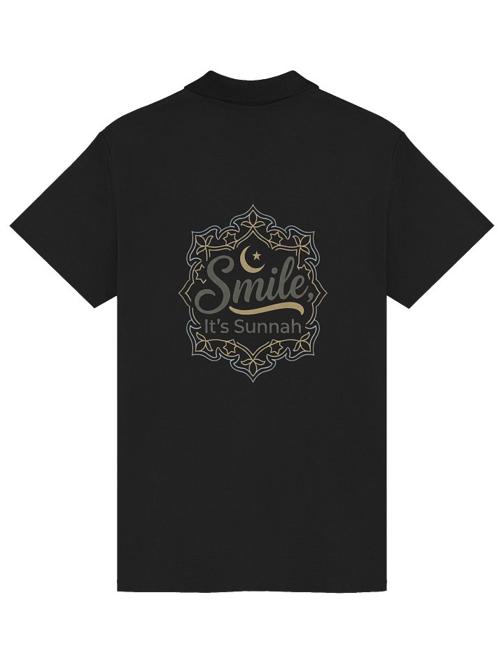 Smile It's Sunnah - Premium Pique Polo product image (2)