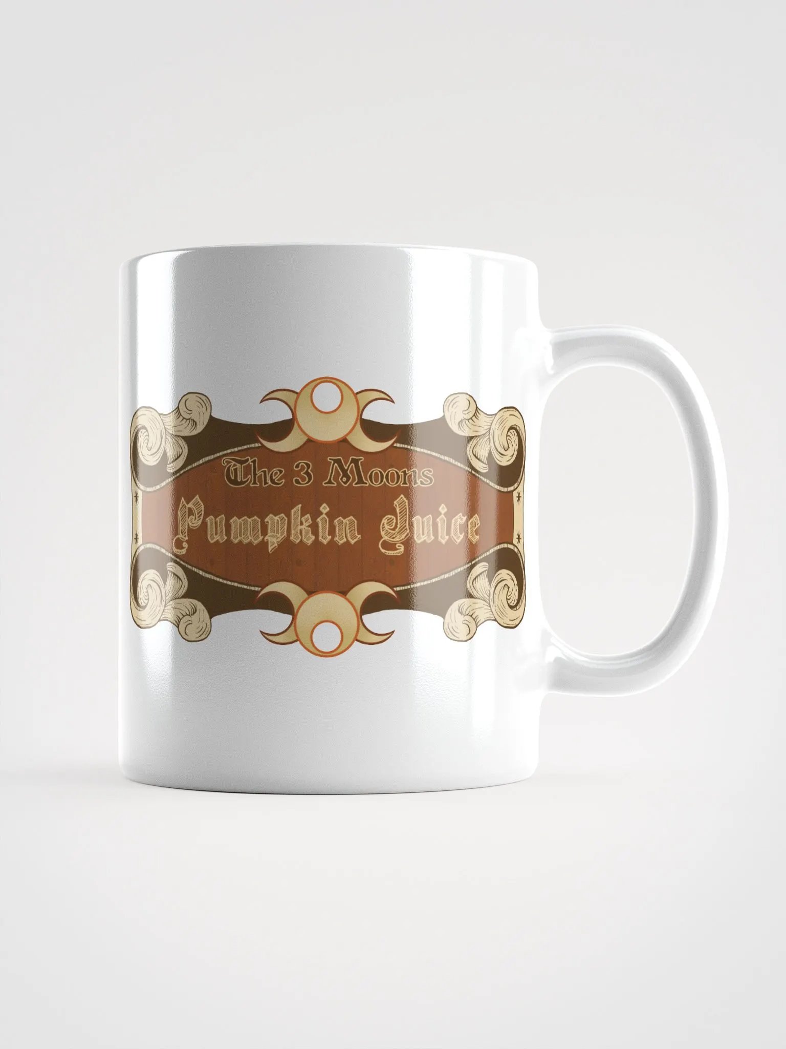 The 3 Moons Pumpkin Juice White Mug product image (1)